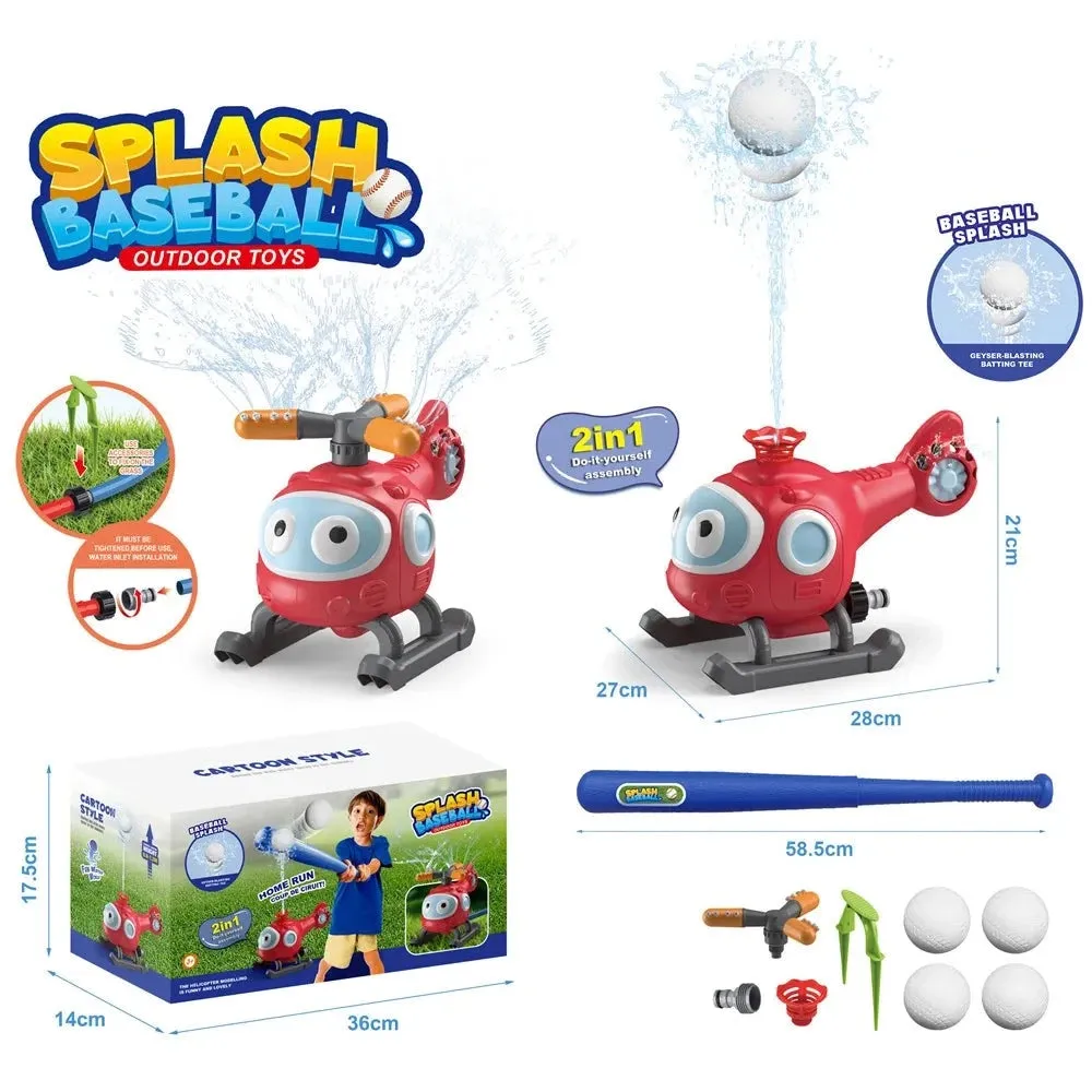 2 in 1 Baseball Splash