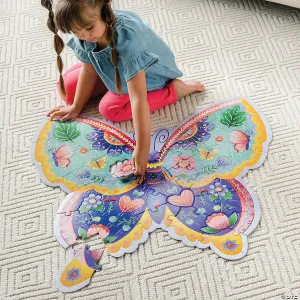 53pc Butterfly Floor Puzzle