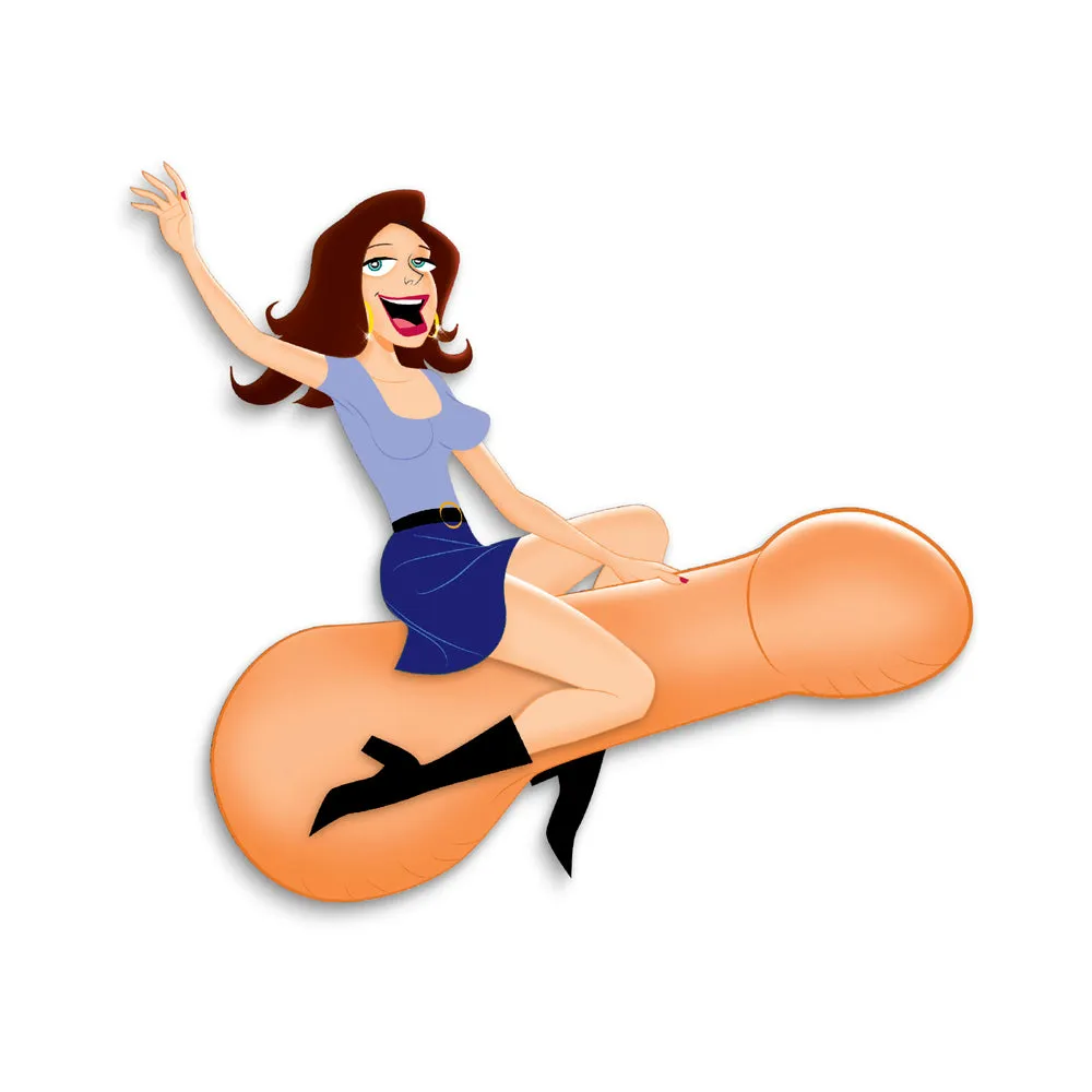 Bachelorette Party Favors Captain Pecker Inflatable