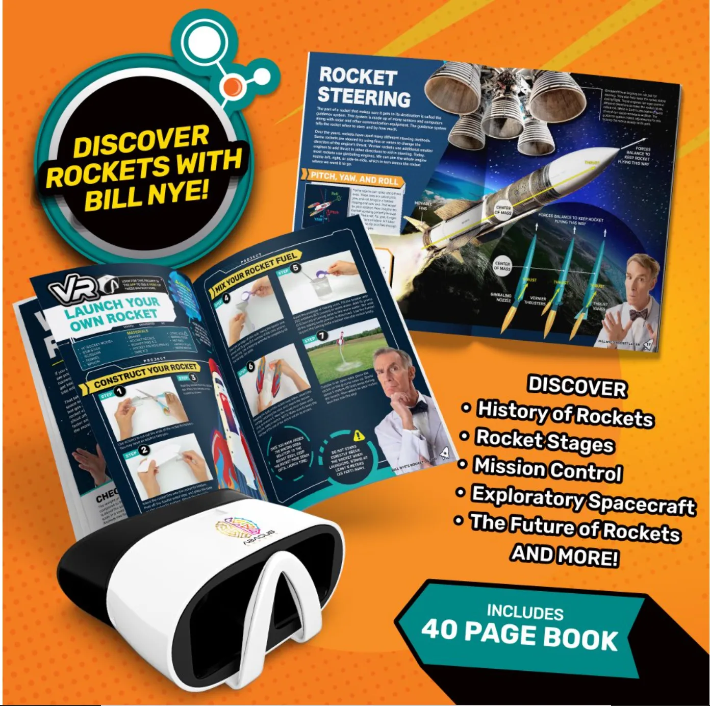 Bill Nye Science Squad Rocket Lab VR