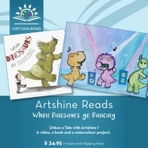 Book   Art Kit | Artshine Reads  | When Dinosaurs Go Dancing