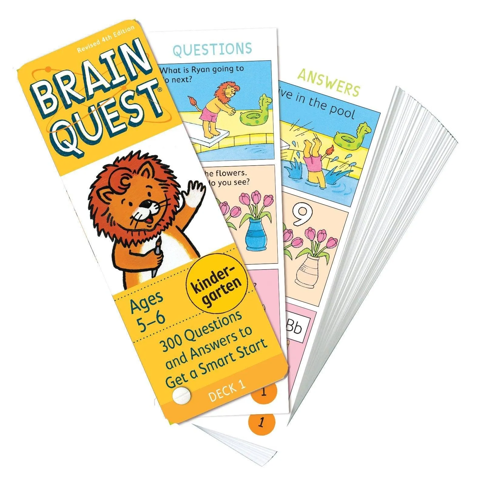 Brain Quest Ages 5-6 Kindergarten - 300 Questions and Answers to Get a Smart Start - revised 4th edition