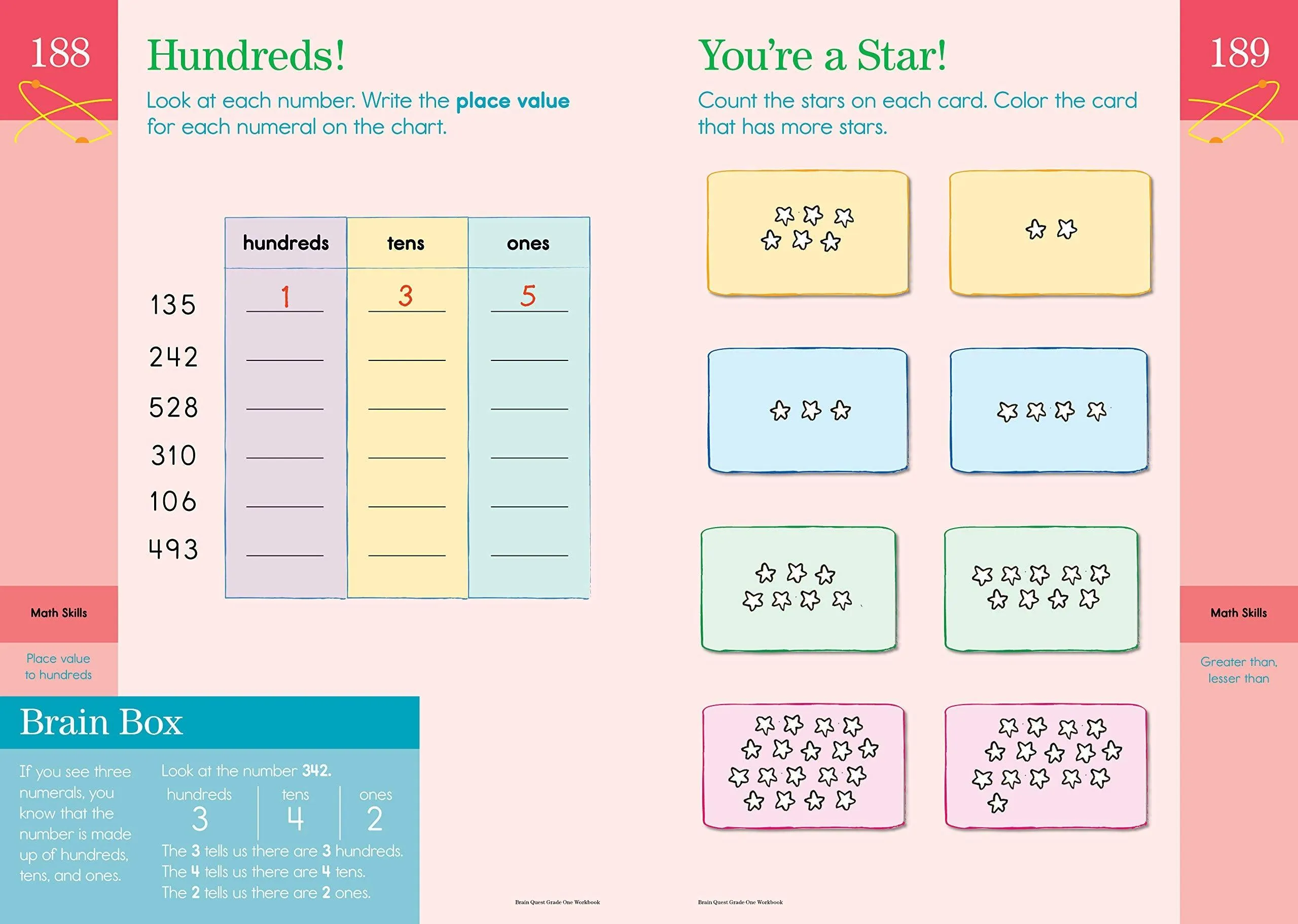 Brain Quest Workbook: Grade 1