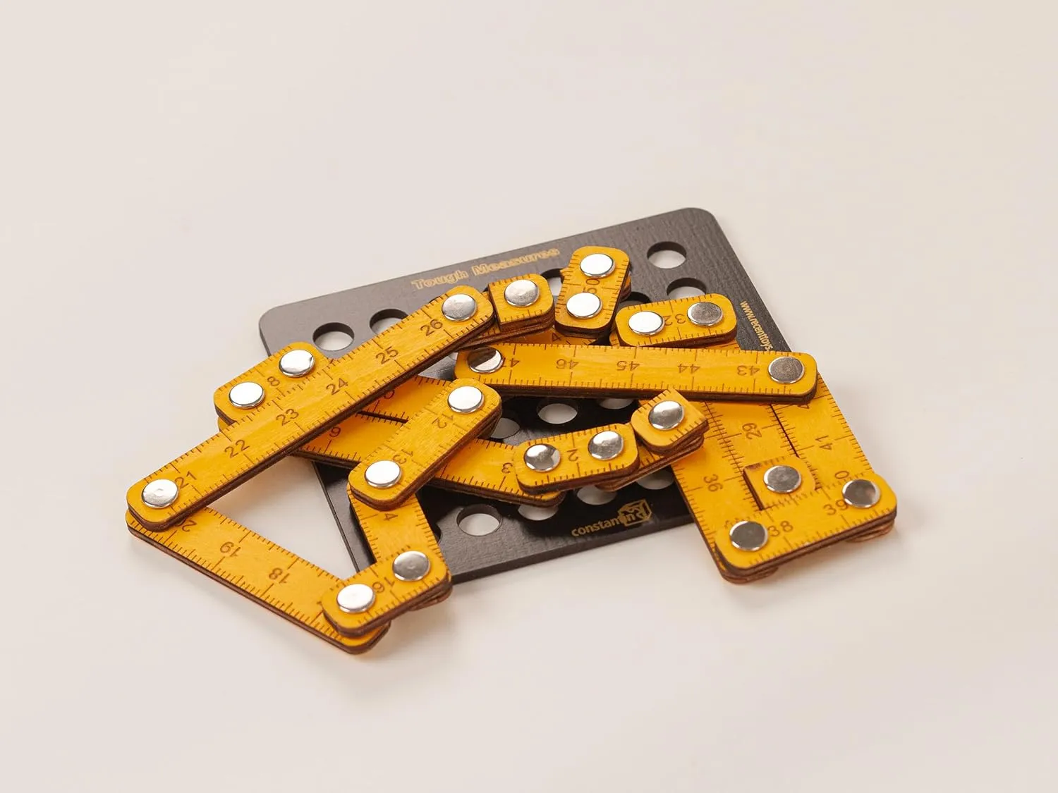 Constantin Tough Measures Puzzle Brainteaser from Recent Toys - Advanced Problem Solving Fun
