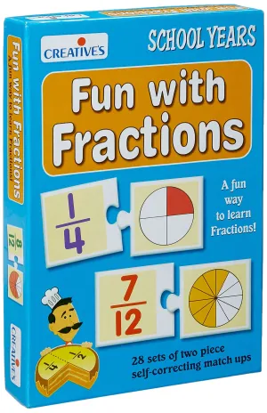 Creative Educational Aids 0695 Fun with Fractions