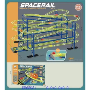 DIY Space Rail Ball Track Set | 618 Pcs