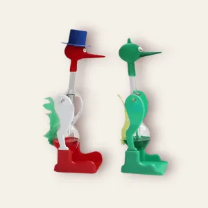 Engaging Perpetual Motion Drinking Bird Toy - Educational Desk Decor