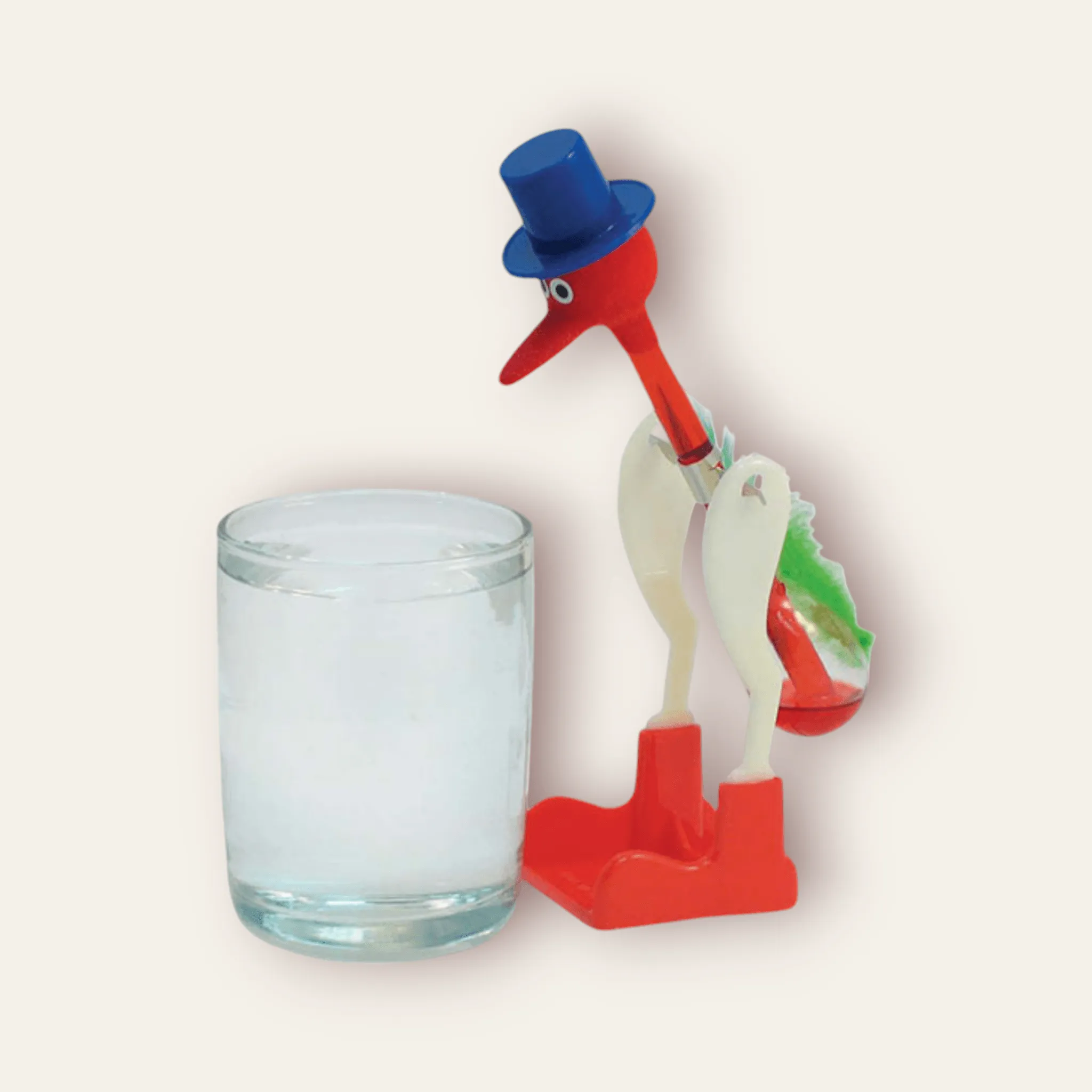 Engaging Perpetual Motion Drinking Bird Toy - Educational Desk Decor
