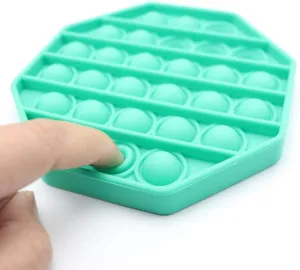 Fidget Toy, Push Pop Fidget Toy, Push Bubble, Popping Game, Stress Reliever, Bubble Popping - Random Color & Style (1 Pcs)