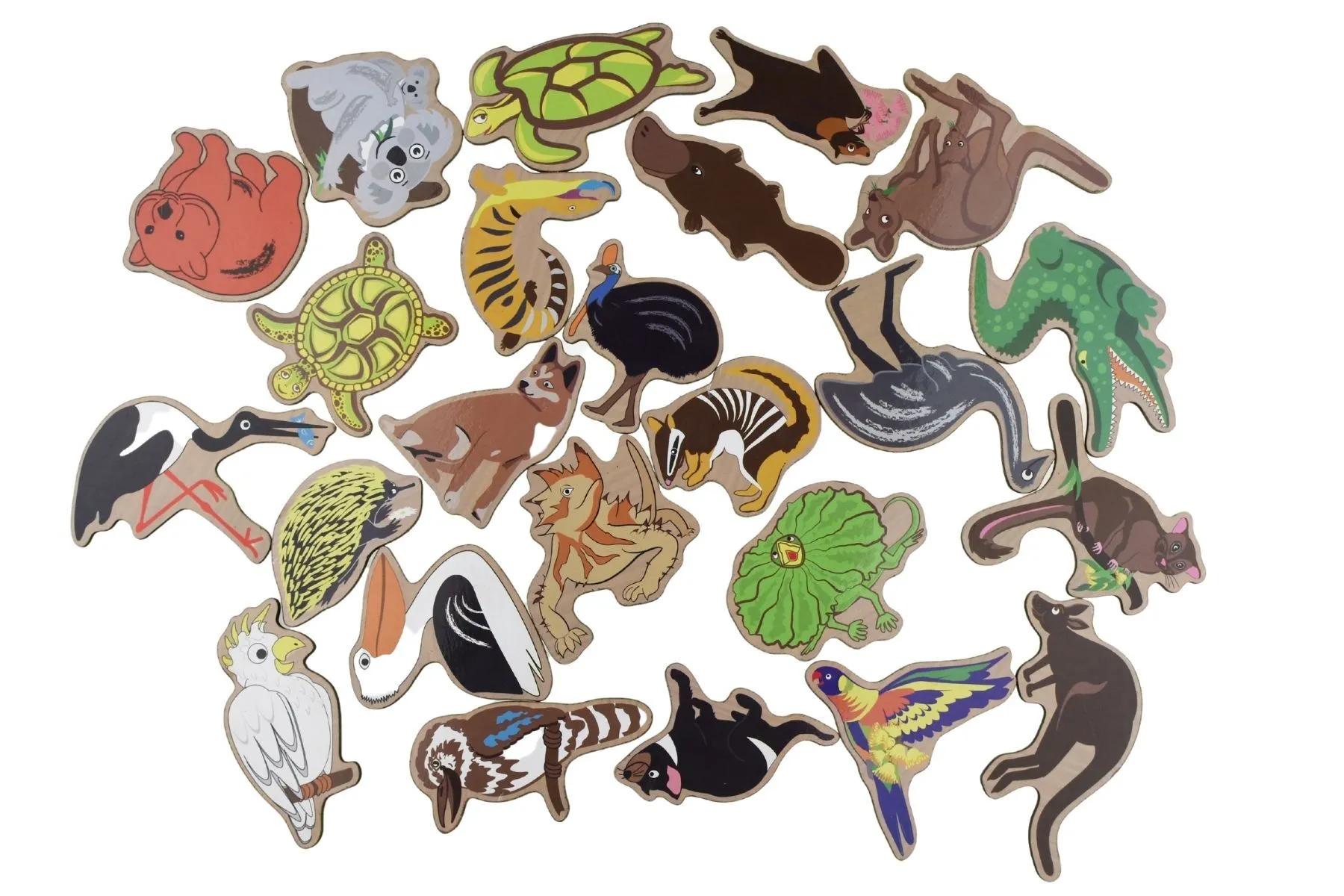Fridge Friends 24 Piece Magnet Set - Australian Animals