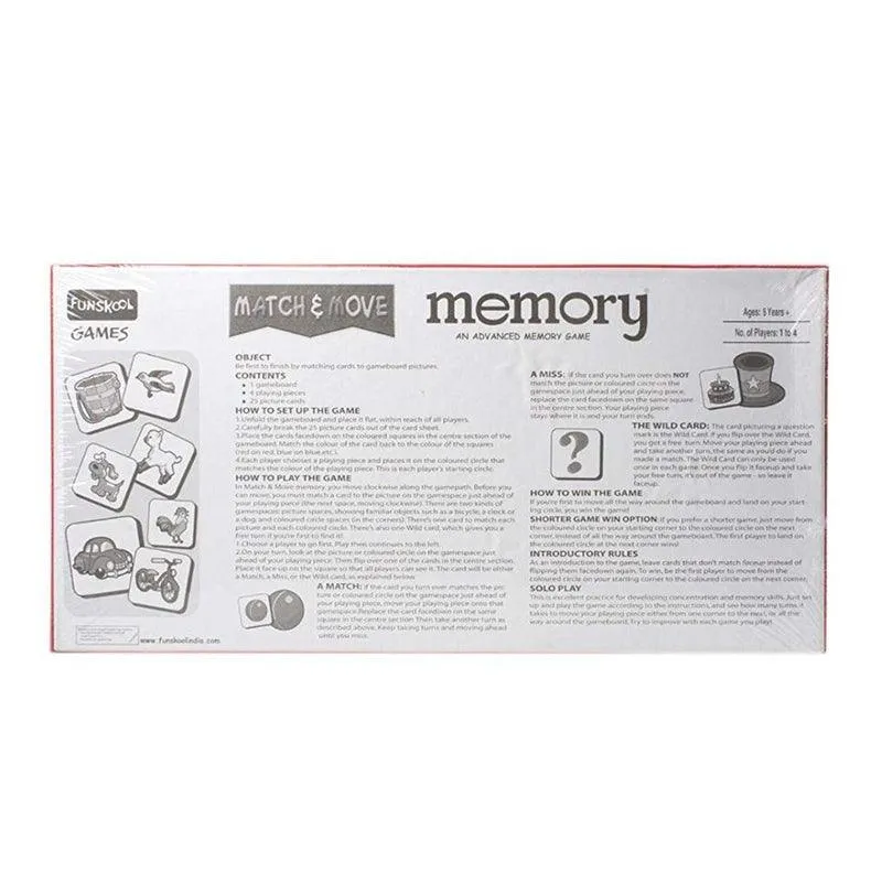 Funskool Memory Match and Move