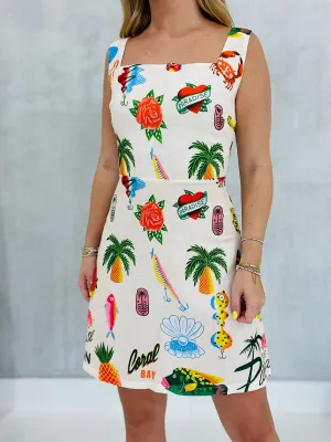 Going Bananas For Summer Mini Dress