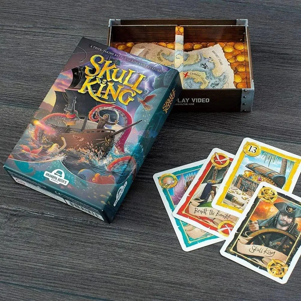 Grandpa Beck's Games Skull King - The Ultimate Pirate Trick Taking Game | from The Creators of Cover Your Assets & Cover Your Kingdom