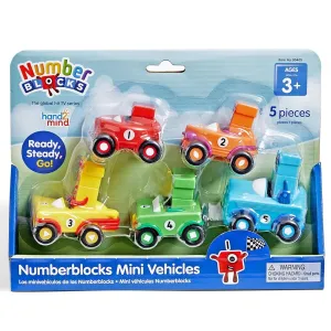 hand2mind - Numberblocks Mini Vehicles Set of 5