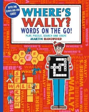 Handford Martin: Where's Wally? Words on the Go! Play, Puzzle, Search and Solve [2024] paperback