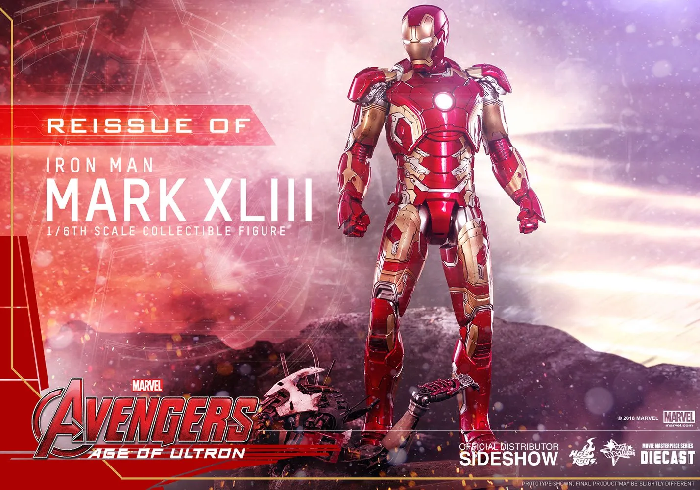 Hot Toys 1/6 Iron Man Mark XLIII