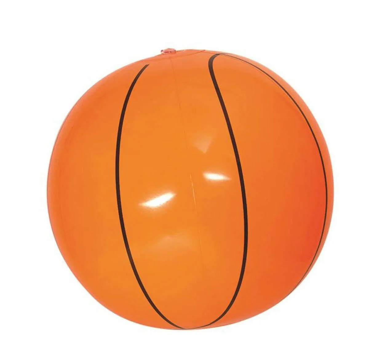Inflatable Basketball Orange Beach Party Blow up Fancy Dress Sports Toy
