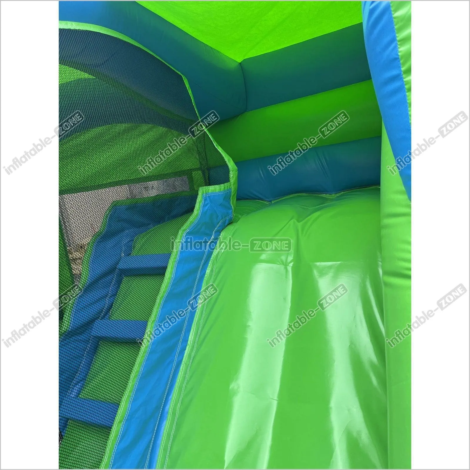 Inflatable Bouncy Castles Green Jumping Castle Indoor Bouncy House