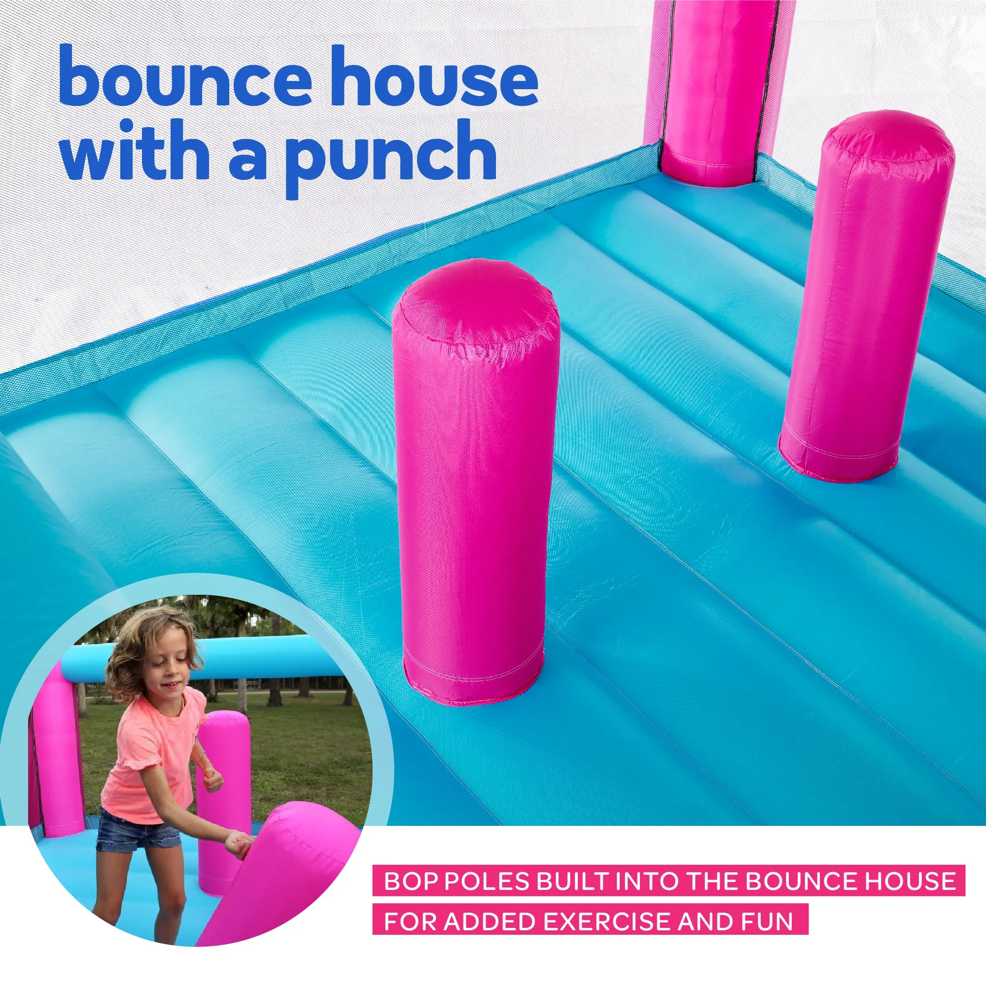 Inflatable Unicorn Themed Bounce House