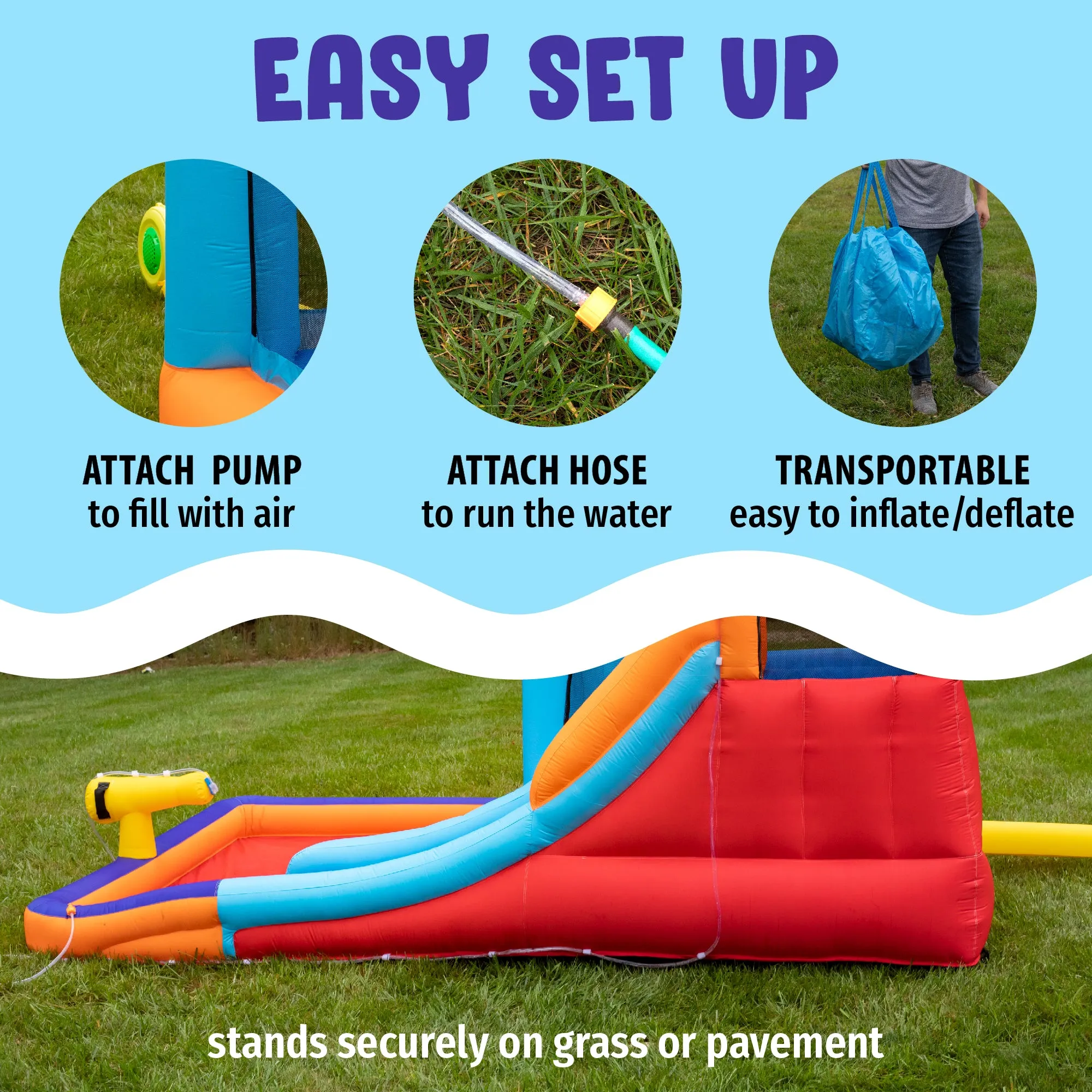 Inflatable Water Slide Bounce House