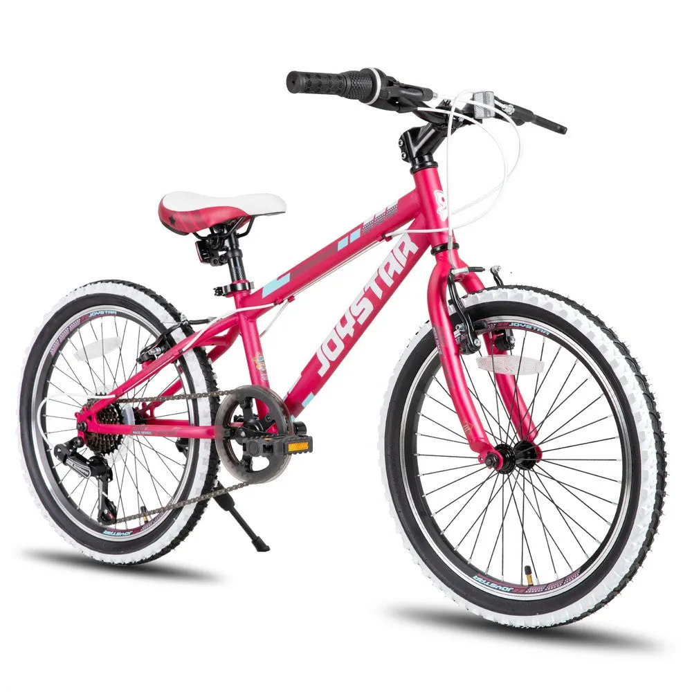 JOYSTAR Lubbock 20" 24" Kids Mountain Bike 7-Speed Bicycle