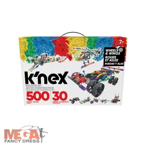 K'NEX Wheels & Wings Car Building Set