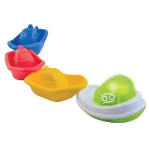 Little Learner Bath Stacking Boat With Light