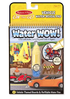 Melissa & Doug - 15375 | On The Go: Water Wow - Vehicles