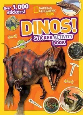 NATIONAL GEOGRAPHIC KIDS - DINOS STICKER ACTIVITY BOOK
