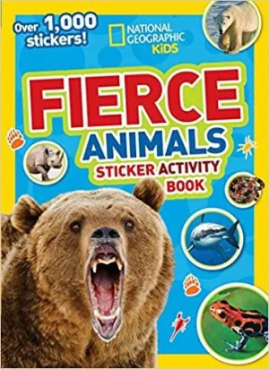 National Geographic Kids - Fierce Animals Sticker Activity Book