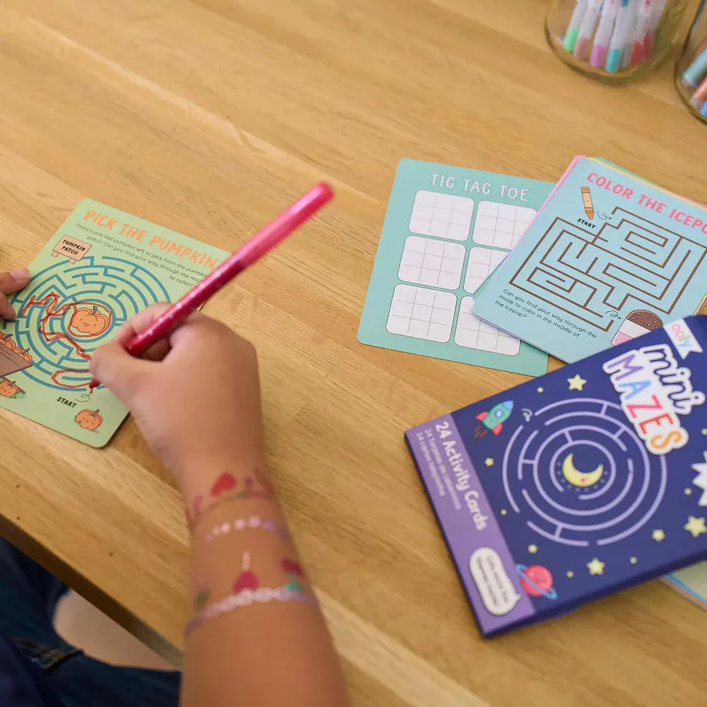 Ooly Activity Cards | Mini Mazes