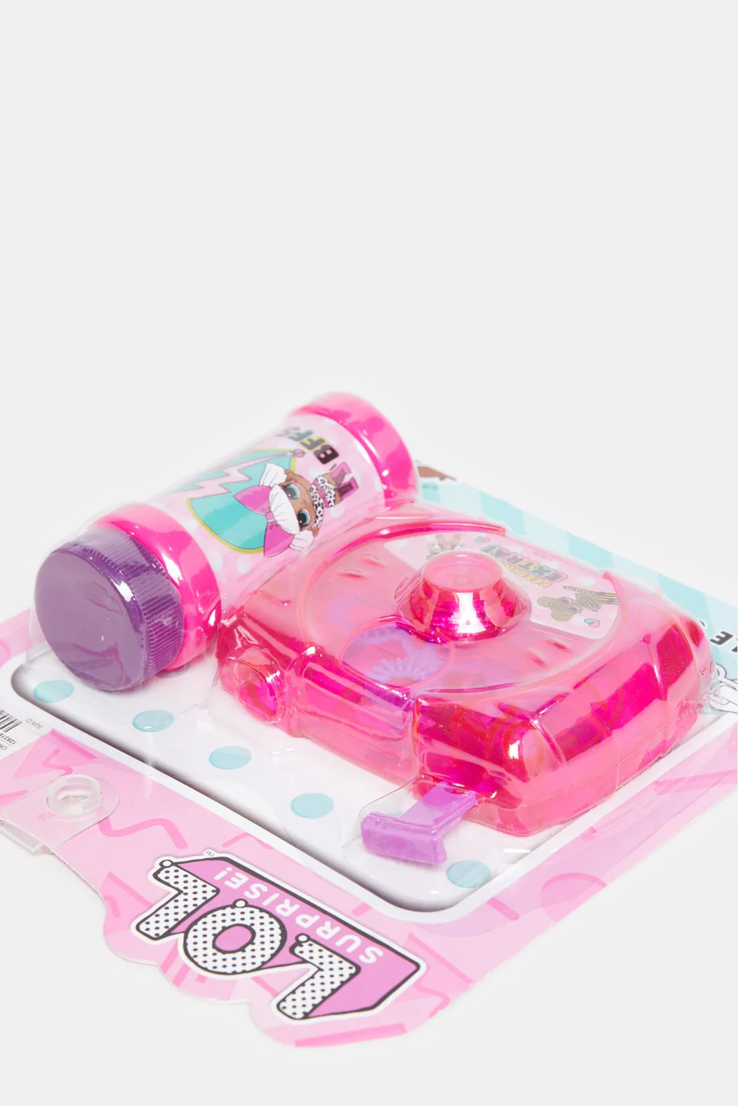 Pink Printed LOL Bubble Camera