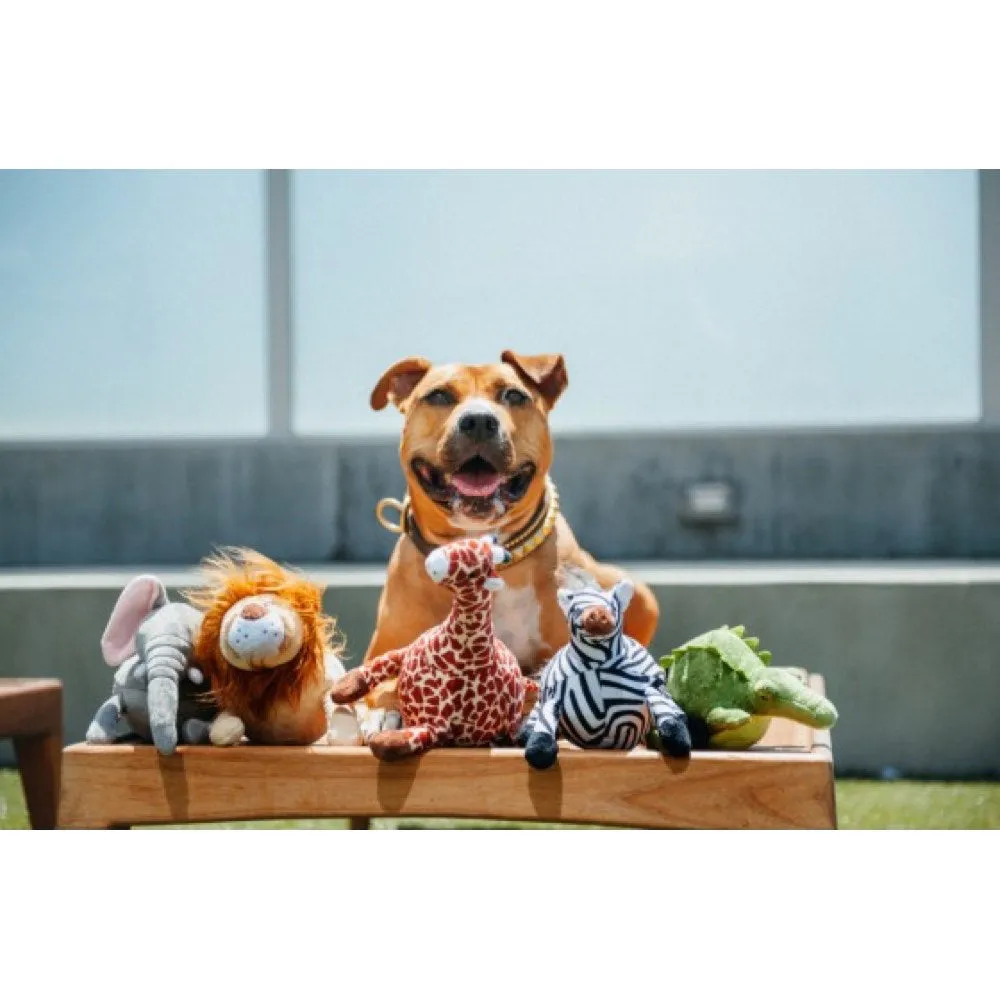 PLAY Safari Wildlife Leonard The Lion Plush Dog Toy