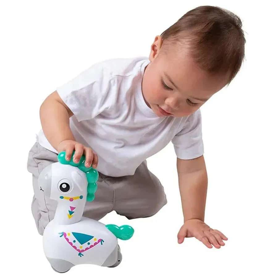 Playgro Light Me Up Push and Go Musical Llama