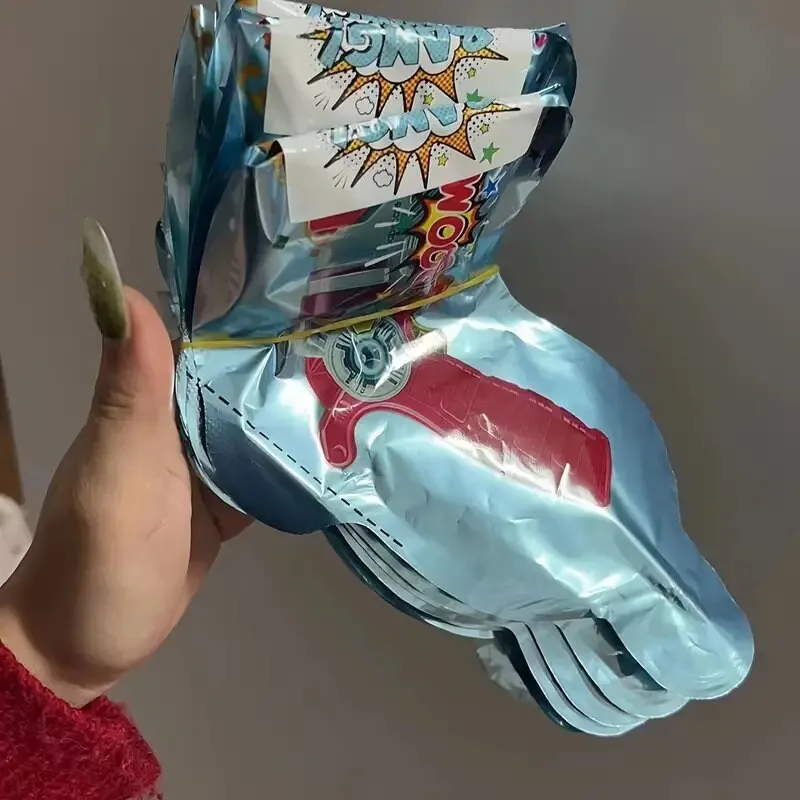 Set | Balloon Salute | Inflatable Toy Salute Ejector | Handheld Confetti Salute Design Novel New Year Birthday Valentine's Day Christmas