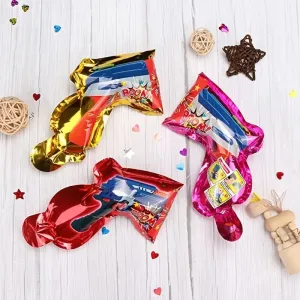 Set | Balloon Salute | Inflatable Toy Salute Ejector | Handheld Confetti Salute Design Novel New Year Birthday Valentine's Day Christmas