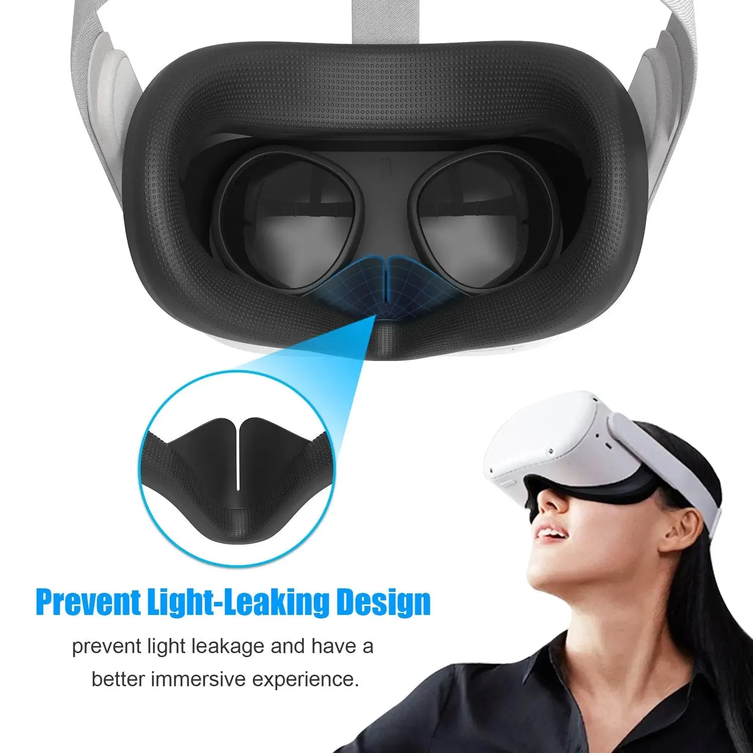 Silicone Face Cover for Quest 2