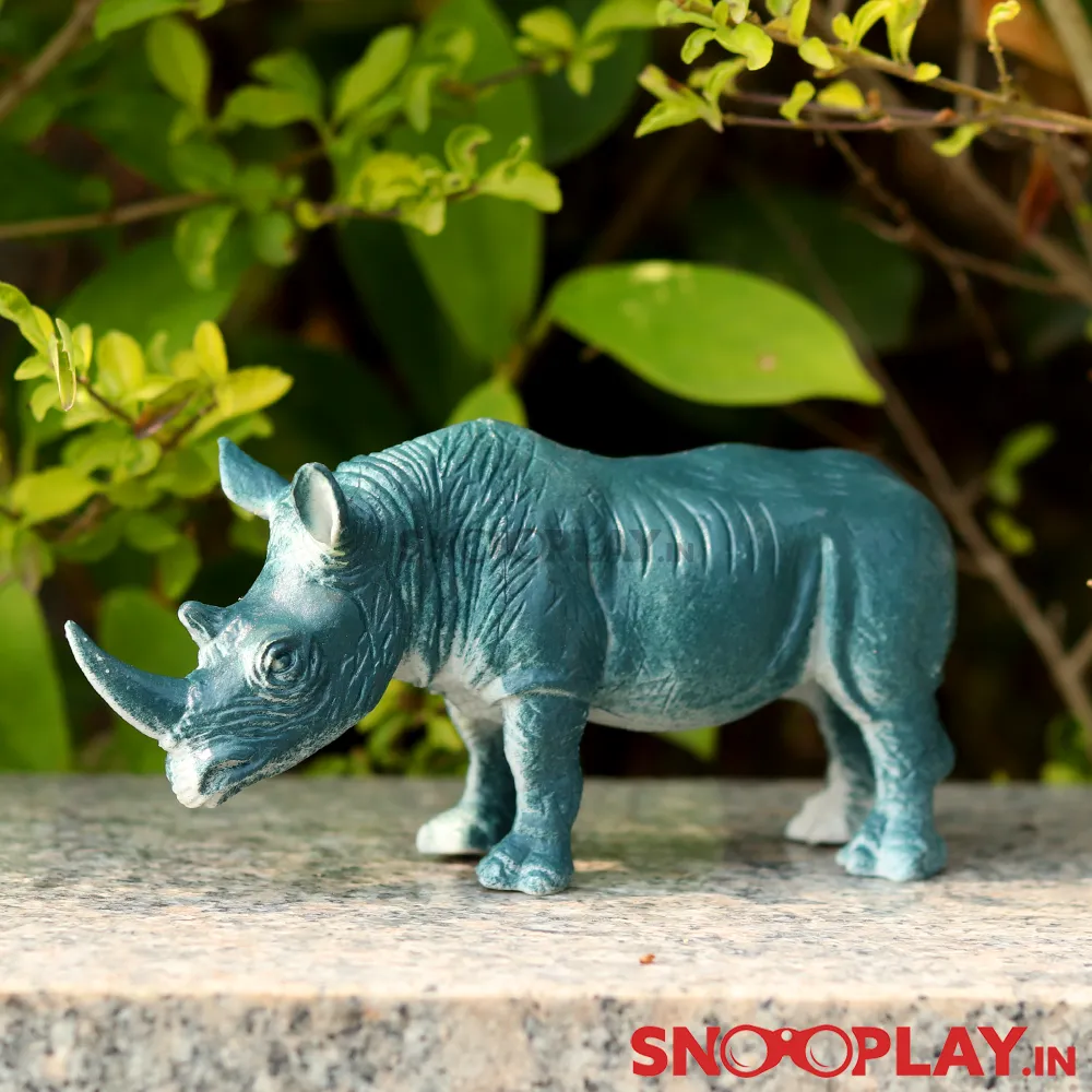 Wild Animals Playset for Kids (Set of 6 Animal Toys)