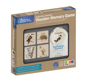 Wooden Memory Game